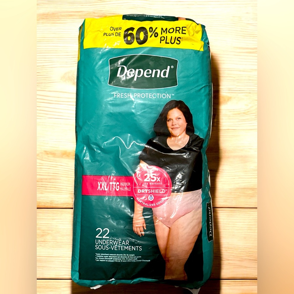Depends size xxl